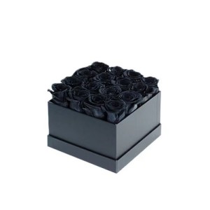 16 roses in square box