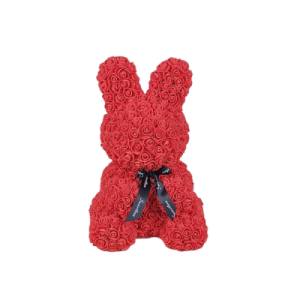 PE rose rabbit 50cm