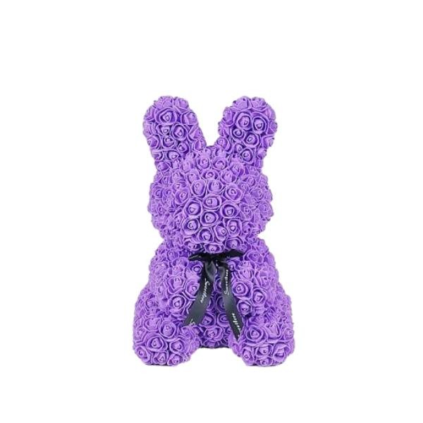 PE rose rabbit 50cm