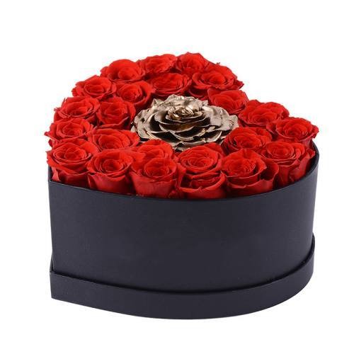 heart shape rose box