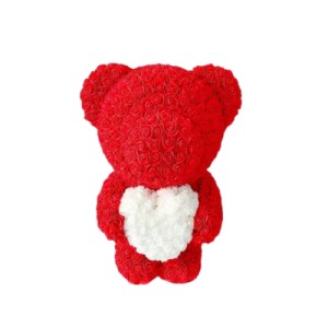 standing bear of roses 55 cm