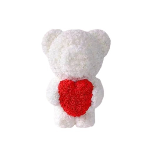 standing bear of roses 55 cm